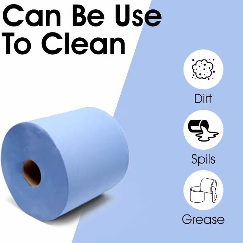 Efforias Centrefeed Blue Rolls – 6 Pack, 2-Ply, 100m